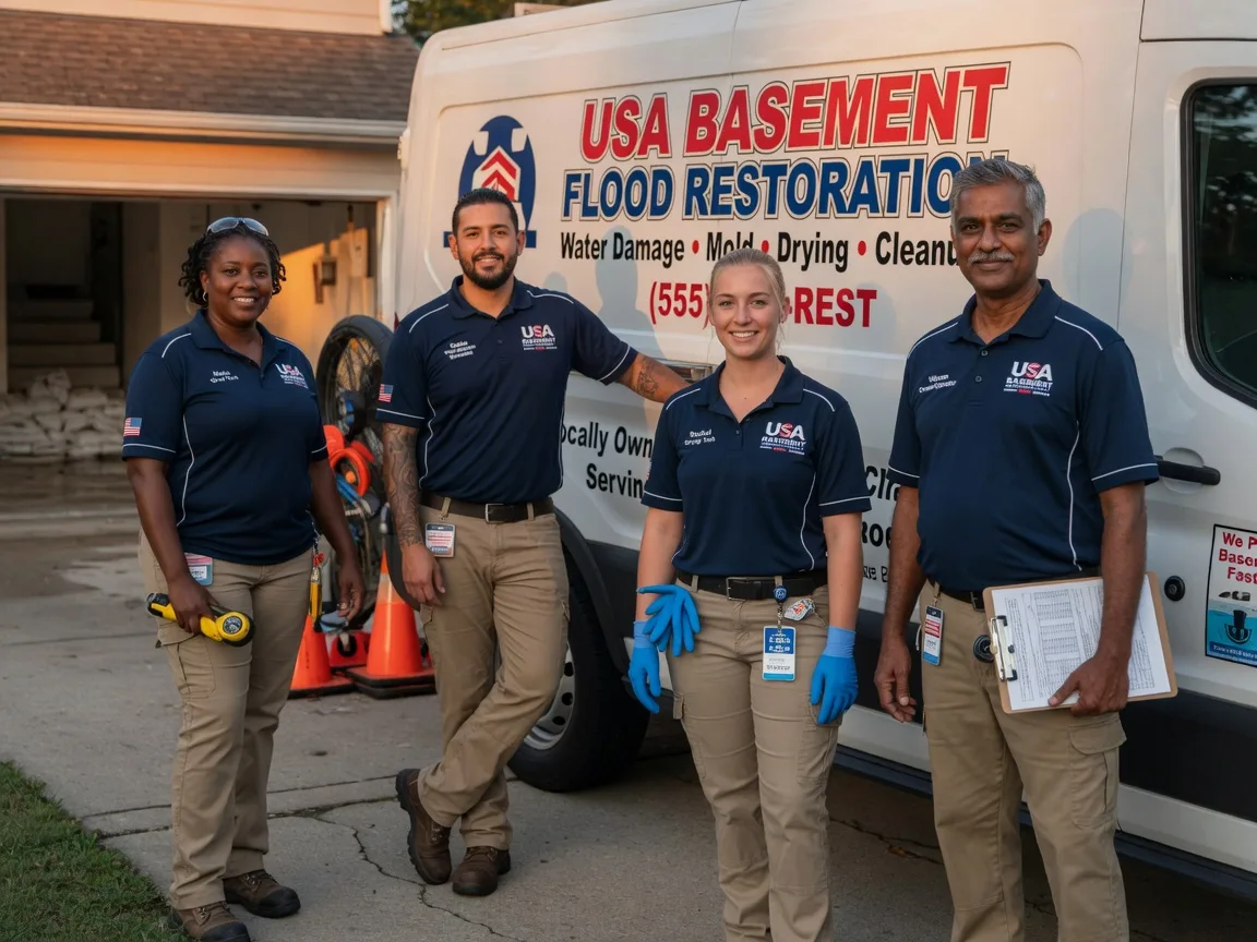 Basement Flood Cleanup company in Zwolle, LA